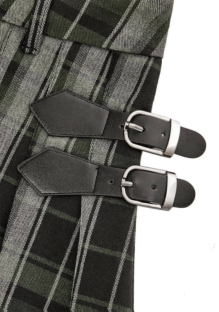 MET1 Bittersweet Check Mini Skirt Women 9 MET1 Bittersweet Check Mini Skirt Women