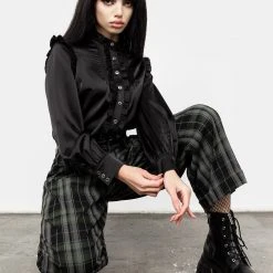 MET1 Bittersweet Check Pants Women