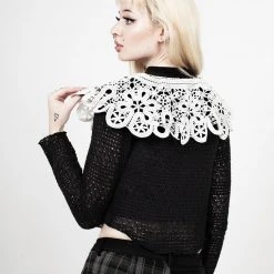 MET1 Clothing Slither Collar Cardigan