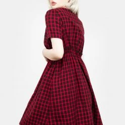 MET1 Dreadful Ruffle Smock Dress
