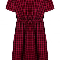 MET1 Dreadful Ruffle Smock Dress