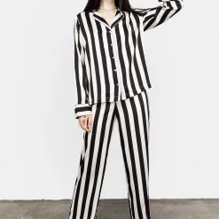 MET1 Beetle Pyjama Striped Pants