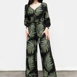 MET1 Coming Soon Fern Flowy Trousers