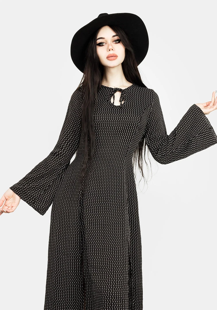 MET1 Chandra 70s Split Midi Dress Clothing 6 MET1 Chandra 70s Split Midi Dress Clothing