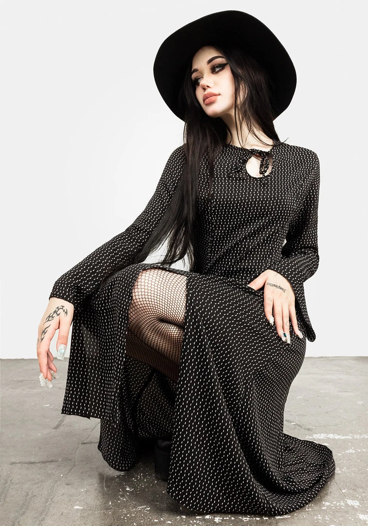 MET1 Chandra 70s Split Midi Dress Clothing 7 MET1 Chandra 70s Split Midi Dress Clothing