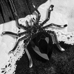 MET1 Clothing Ungoliant Lace Collar Midi Dress 16 MET1 Clothing Ungoliant Lace Collar Midi Dress