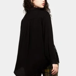 MET1 Harvest Embroidered Oversized Shirt