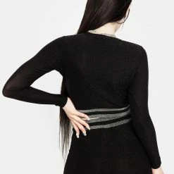 MET1 Roxy Glitter Crop Top 11 MET1 Roxy Glitter Crop Top