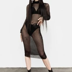 MET1 Nightwraith Mesh Dress