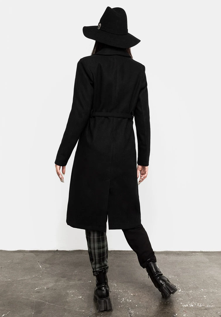 ORI1 Clothing Dark Matter Longline Coat 6 ORI1 Clothing Dark Matter Longline Coat