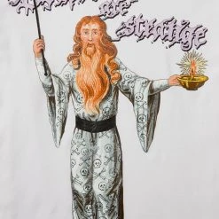 TOT1 WIZARD WHITE UNISEX T-SHIRT Clothing