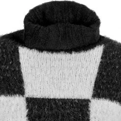 WEI1 Two-Tone Checkerboard Jumper