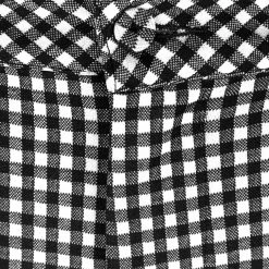 MET1 Martha Gingham Tapered Trousers