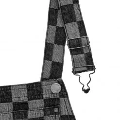 JB1 KERB DENIM SHORT DUNGAREES