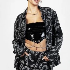 JB1 GROUNDED OVERSIZED DENIM JACKET