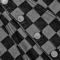 JB1 KERB A-LINE DENIM MINI SKIRT