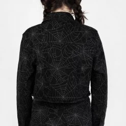 JB1 Venom Relaxed Denim Crop Jacket