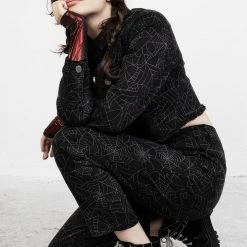 JB1 Venom Relaxed Denim Crop Jacket