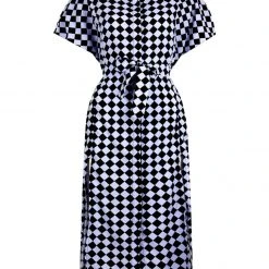 MET1 Women Discordia Midi Shirt Dress