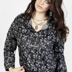 MET1 Women Electra Crop Anorak Jacket