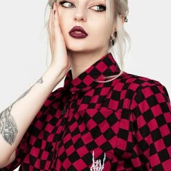 MET1 Arcade Crop Boxy Shirt Women