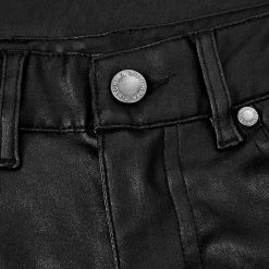 MET1 Clothing BITEFEST COATED SKINNY TROUSER