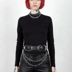 PIL1 Damned Double Buckle Waist Belt Accessories