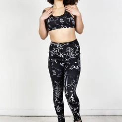 DIF1 Graffiti Sports Bra