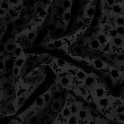 MET1 LOVESPELL FLOCKED MESH MIDI SKIRT Clothing