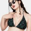 DIF1 MARY JANE TRIANGLE BIKINI TOP Clothing