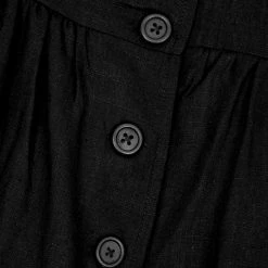 MET1 Rowan Linen Button Up Midi Dress