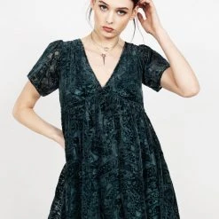 MET1 Doll Parts Smock Dress Women