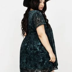 MET1 Doll Parts Smock Dress Women