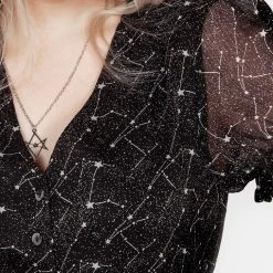 MET1 Spectral Button Up Dress