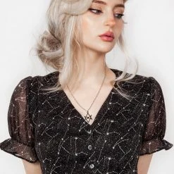 MET1 Spectral Button Up Dress