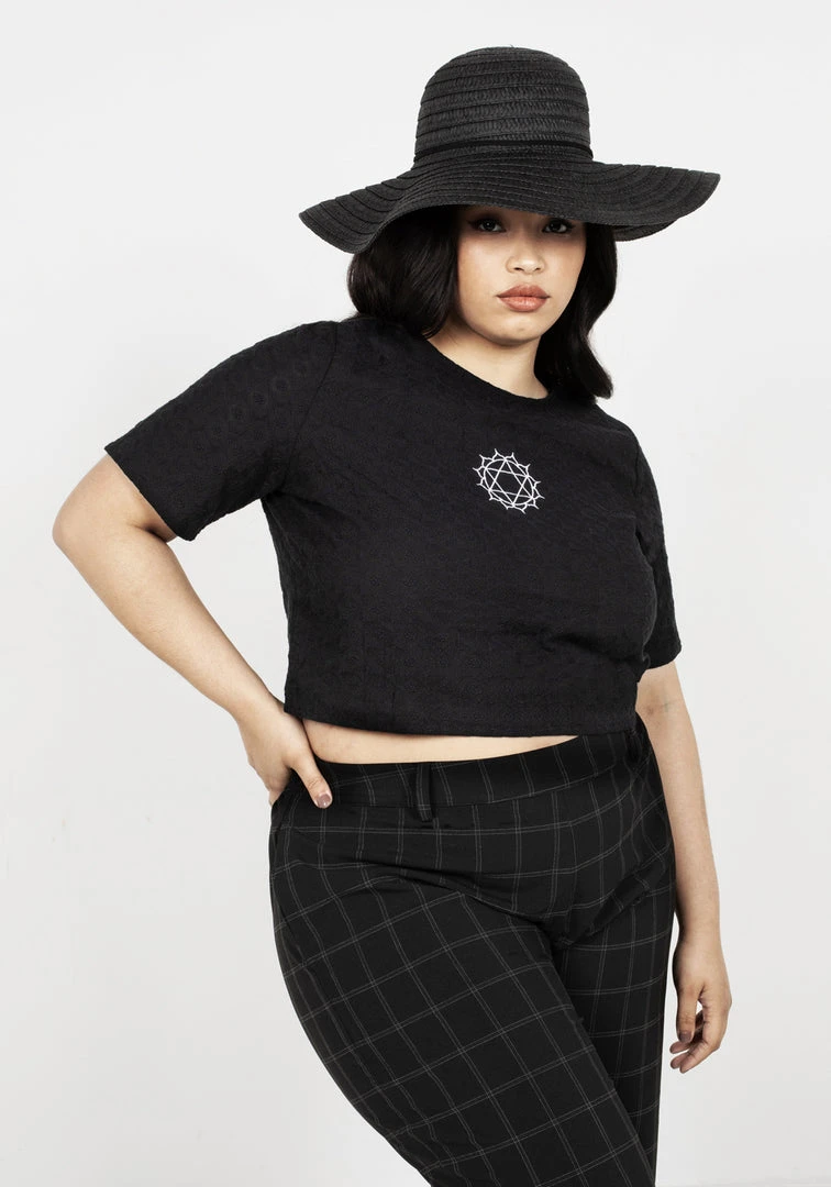 MET1 Broderie Boxy Fit Tee 6 MET1 Broderie Boxy Fit Tee