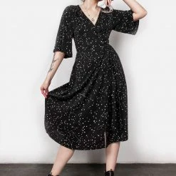 MET1 Celestial Midi Kimono Dress