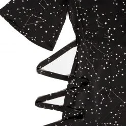 MET1 Celestial Midi Kimono Dress