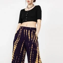MET1 Skylar Flowy Crop Trousers