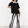 MET1 Clothing Afterlife Stripe Jersey Flares 1 MET1 Clothing Afterlife Stripe Jersey Flares