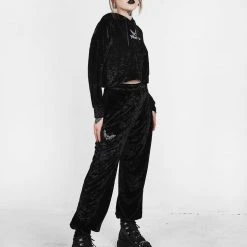 AMP1 Noughty Velour Joggers Clothing