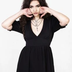 CHI1 DIVINATION TEXTURED MIDI DRESS Women