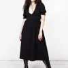 CHI1 DIVINATION TEXTURED MIDI DRESS Women