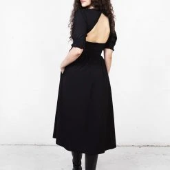 CHI1 DIVINATION TEXTURED MIDI DRESS Women