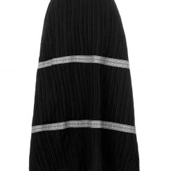 CHI1 Morris Tiered Midi Skirt