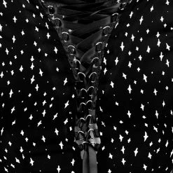 CHI1 BLASPHEME LACE UP MINI DRESS 16 CHI1 BLASPHEME LACE UP MINI DRESS