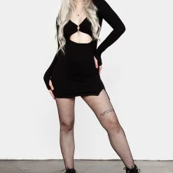 DDS1 Coming Soon EASTWICK CUT OUT MINI DRESS