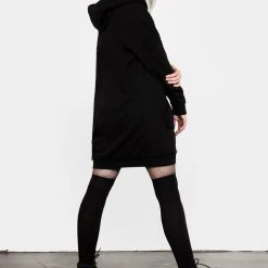 DDS1 VOID DISTRESSED HOODY DRESS Clothing