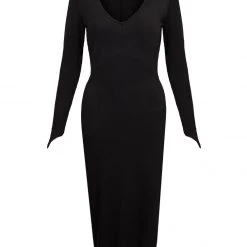 DDS1 Clothing VAMPIRA V-NECK MIDI DRESS 25 DDS1 Clothing VAMPIRA V-NECK MIDI DRESS
