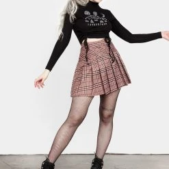 DDS1 Clothing VALEFOR RUCHED CROP TOP